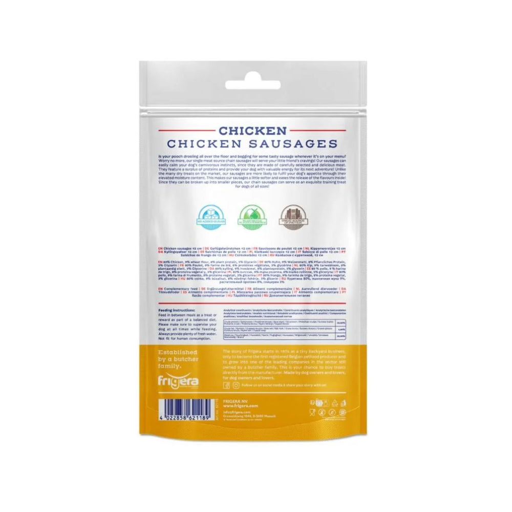 Natural Dog Chews Kyllingepølser 12cm, 5stk