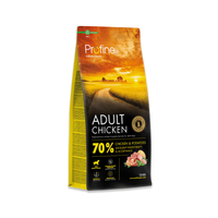 Profine Adult Chicken & Potatoes tørfoder til voksne hunde, pose set forfra