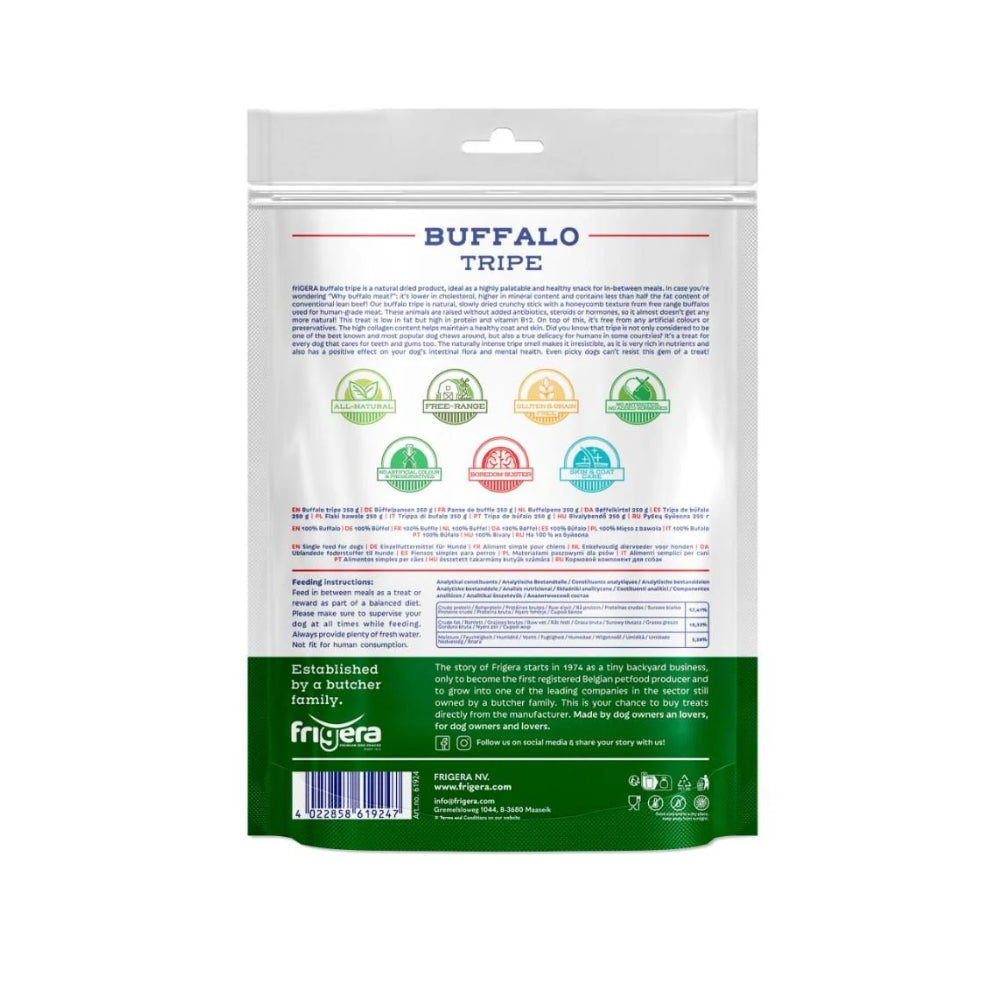 Natural Dog Chews Bøffelkallun 250gr