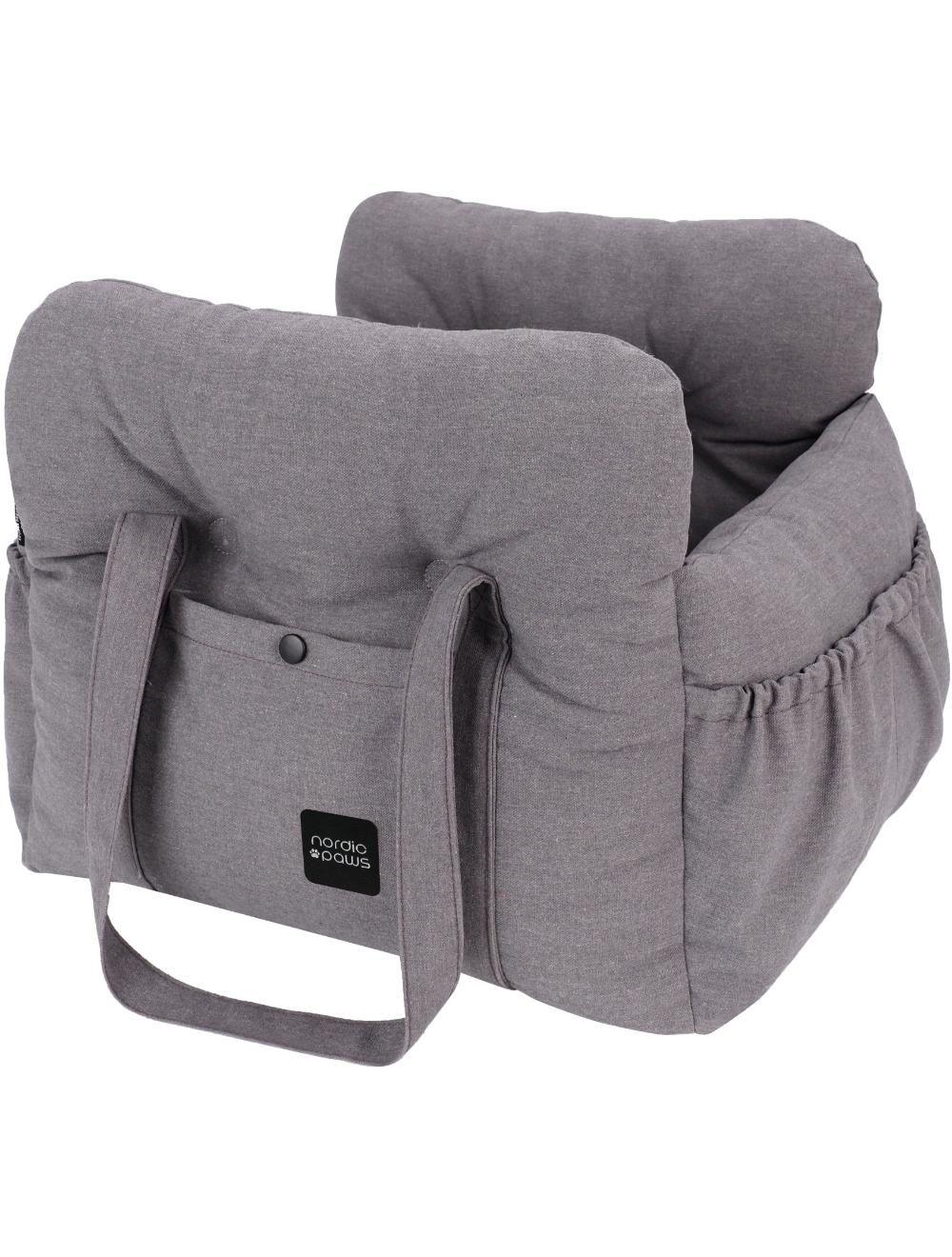 Nordic Paws Comfort bilsæde, grå