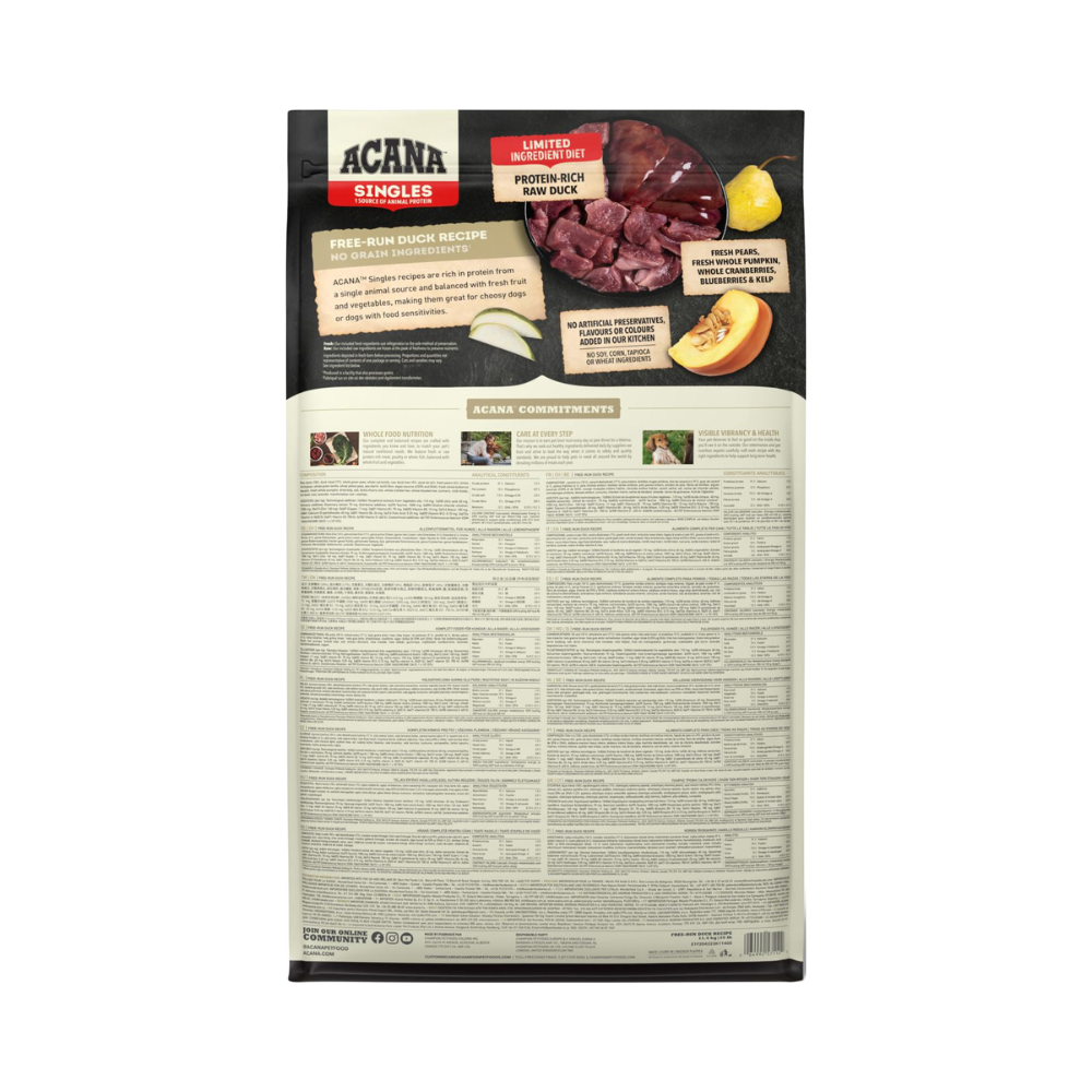 ACANA Singles frilandsand 11,4kg