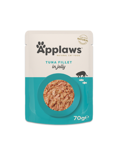 Applaws Tun i gelé 70 g pose til katte, forside