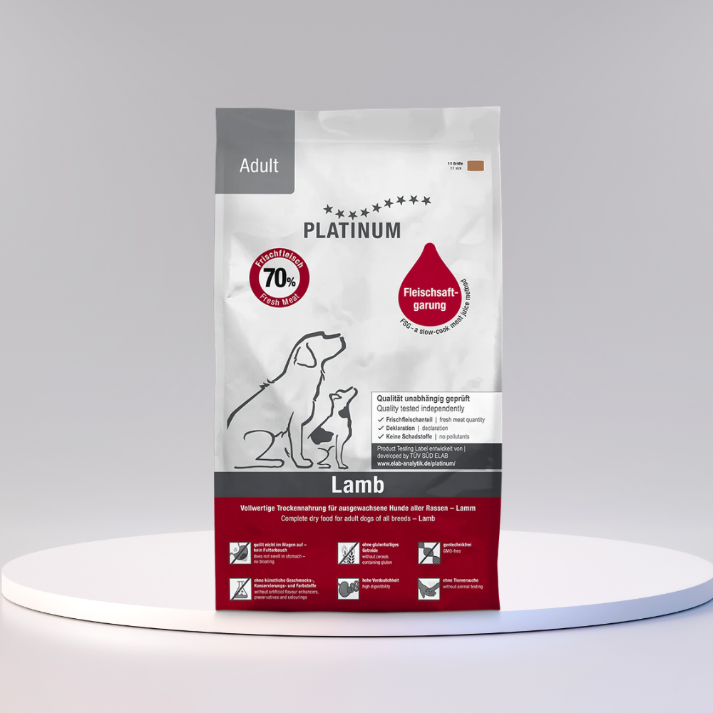 PLATINUM Lam Adult Hundefoder