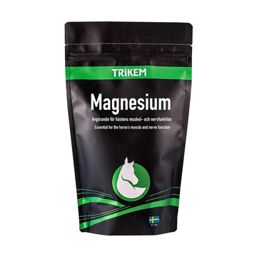 Trikem Magnesium 750 g, rent magnesiumtilskud til heste, pose set forfra