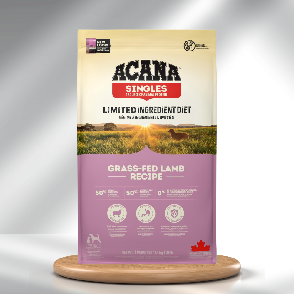 ACANA Singles Græsfodret lam 11,4kg