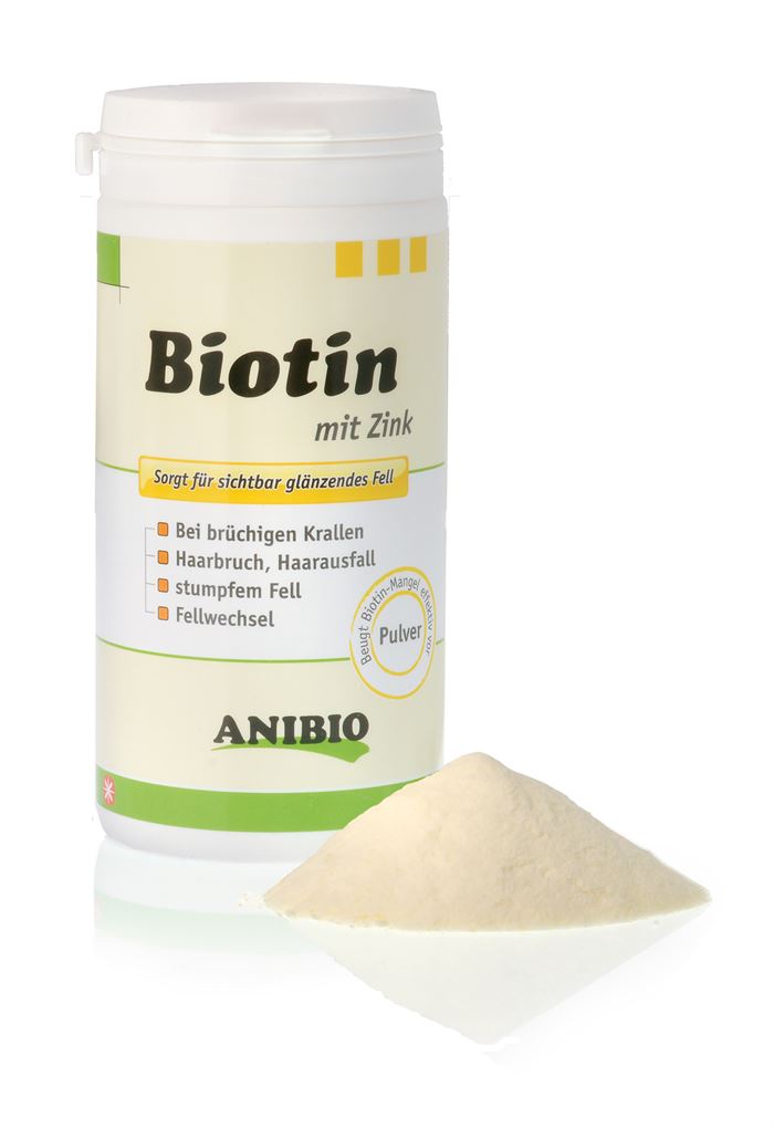 ANIBIO Biotin med zink 260 gr.