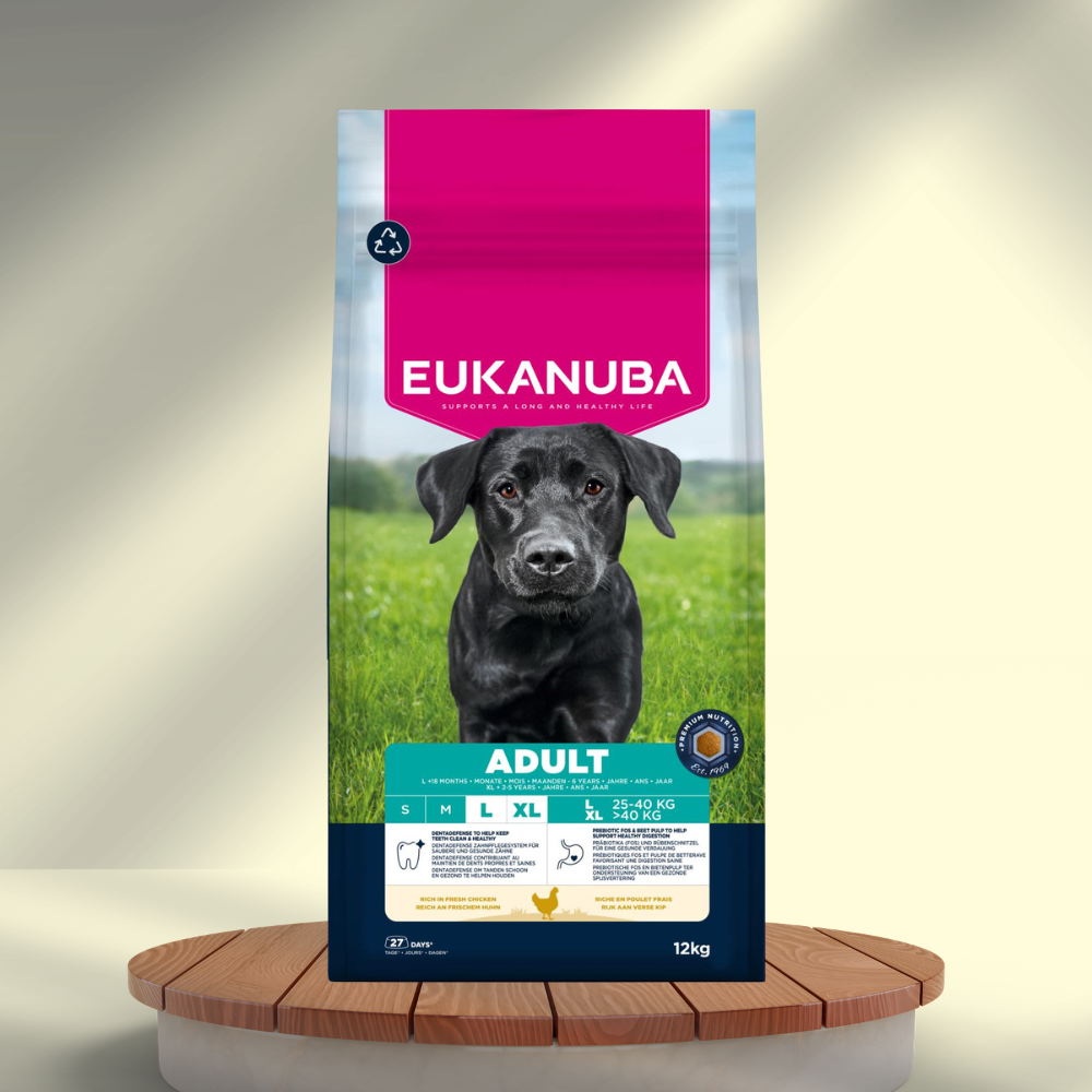 EUKANUBA Adult Large Breed Kylling 12kg