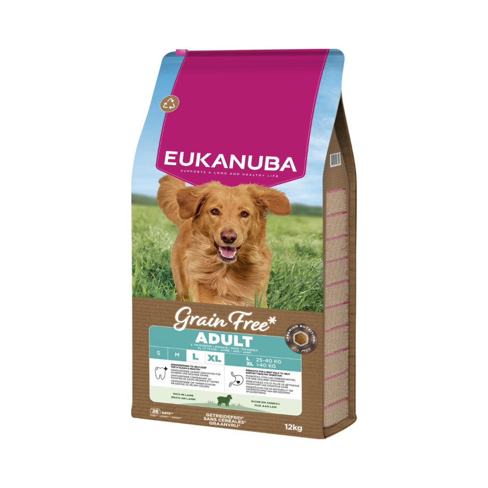 EUKANUBA Adult Large Grainfree Lam 12kg