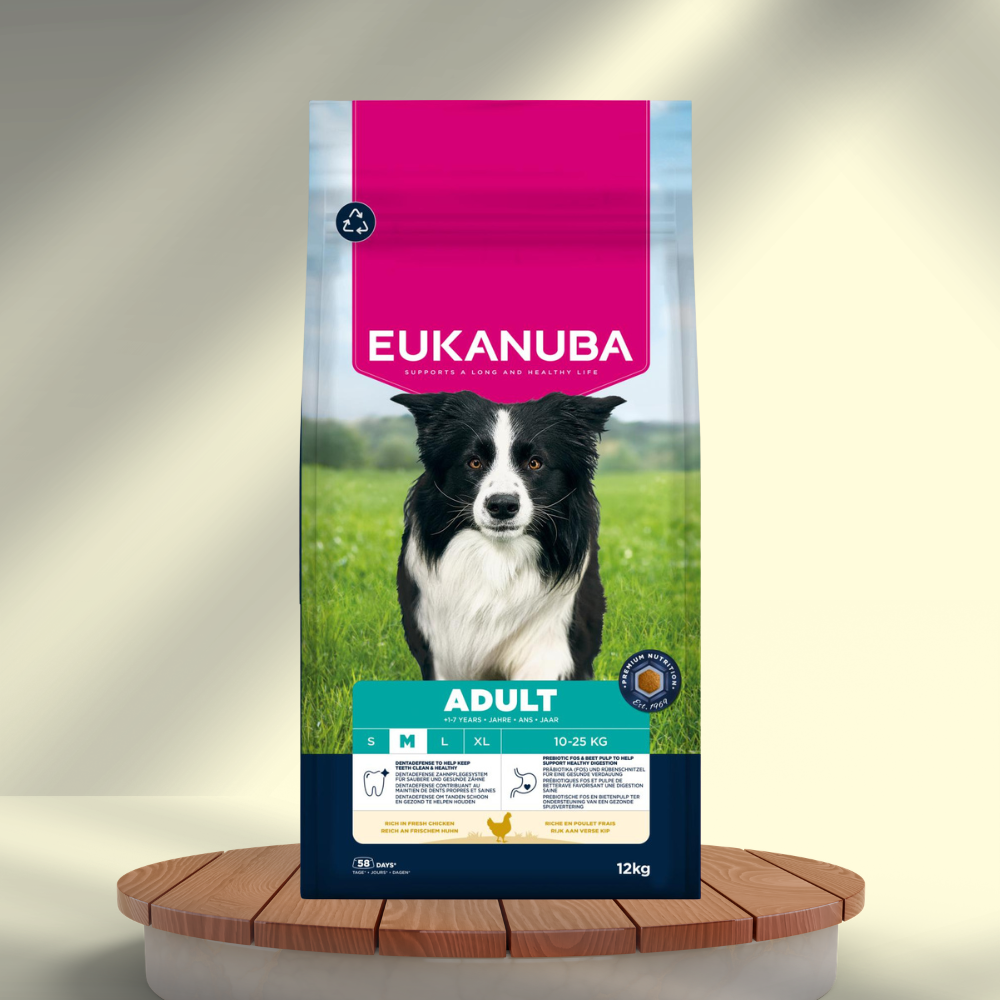EUKANUBA Adult Medium Breed Kylling 12kg