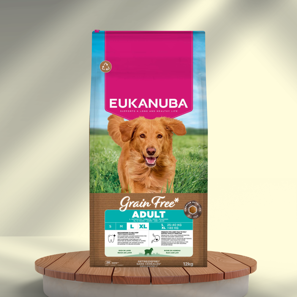 EUKANUBA Adult Large Grainfree Lam 12kg