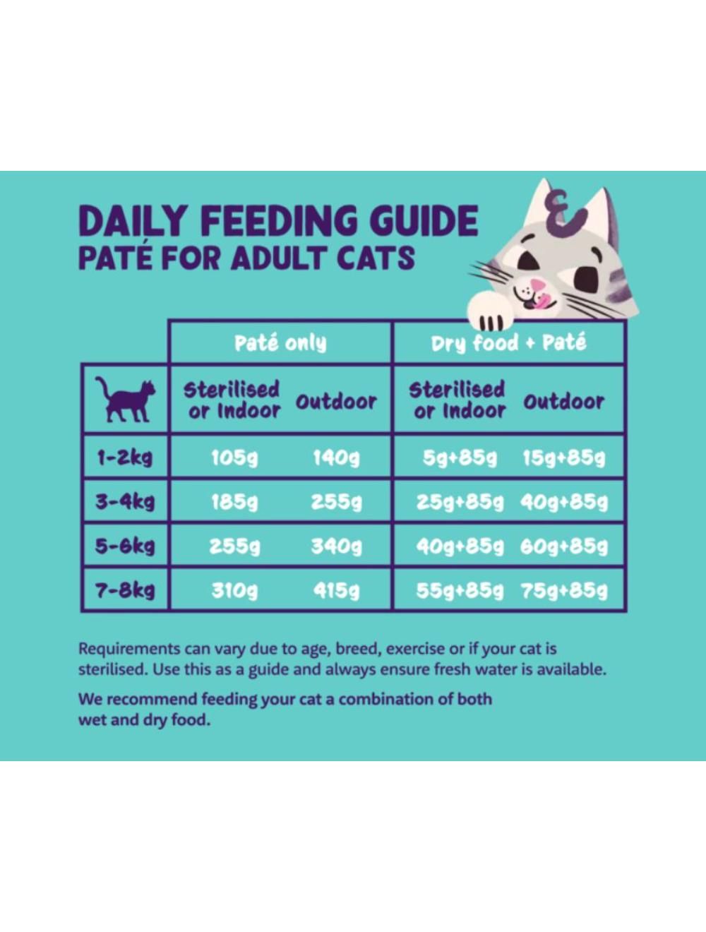 EC Kat Adult Pate Kylling, 85gr