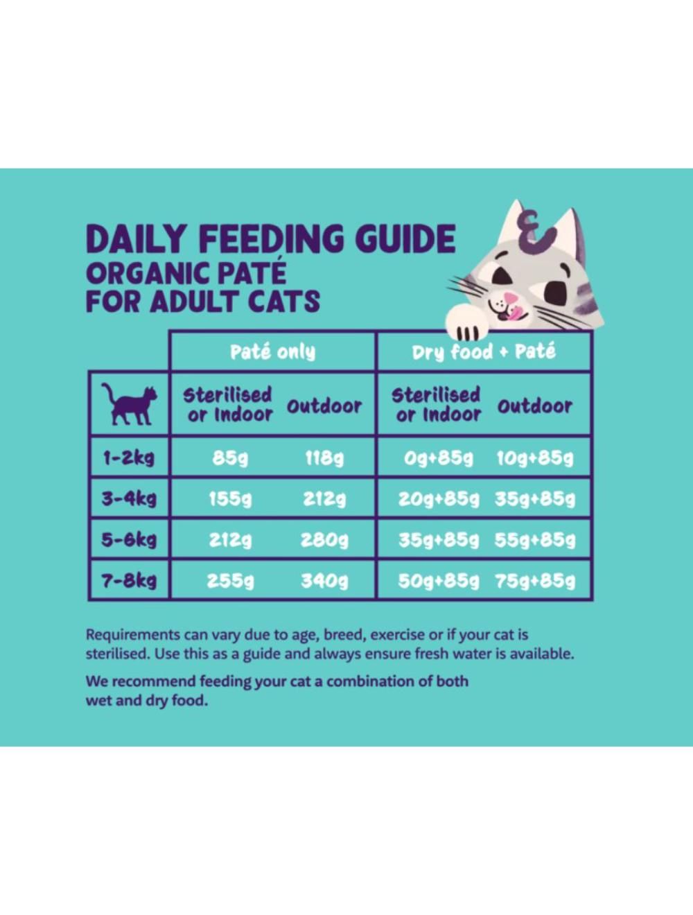 EC Kat Adult Pate Øko Kalkun, 85gr