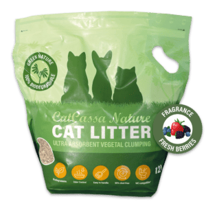 CatCassa Nature kattegrus (Bær) 12 liter