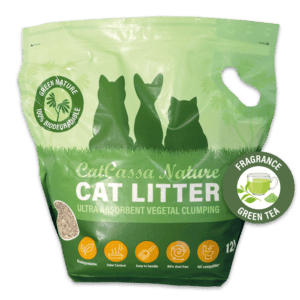 CatCassa Nature kattegrus (Grøn te) 12 liter
