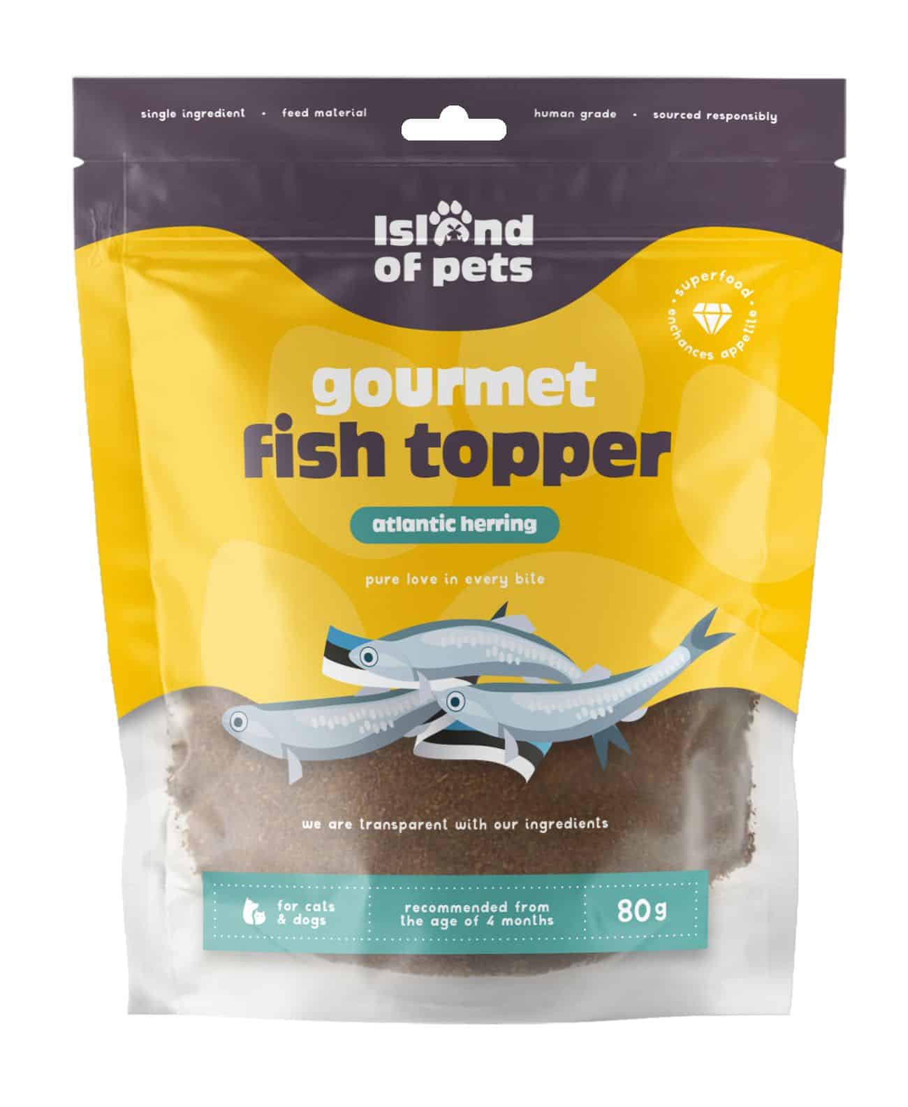 Island of Pets, Gourmet fish topper, 80g
