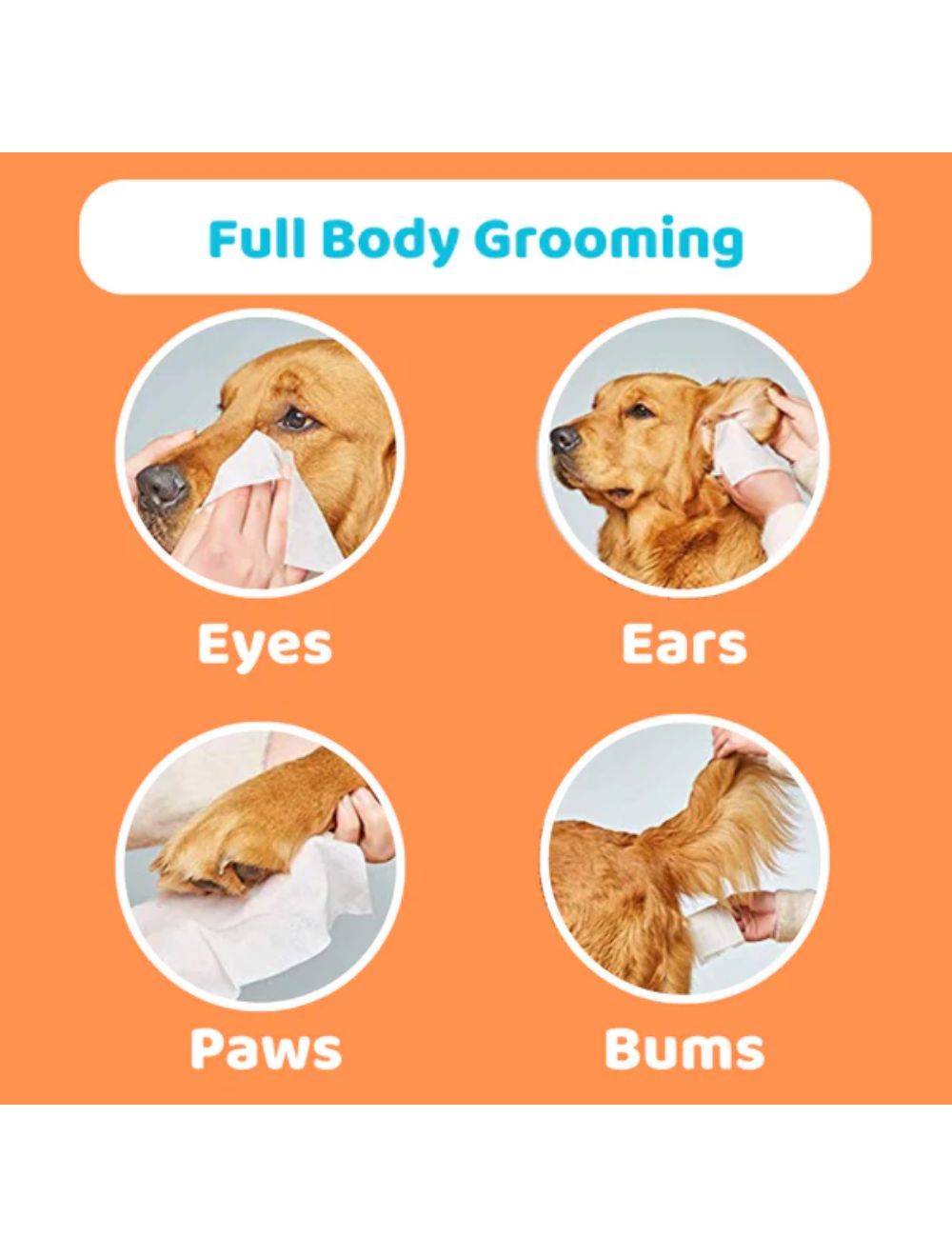 Dogslife Renseservietter babypudder 100stk