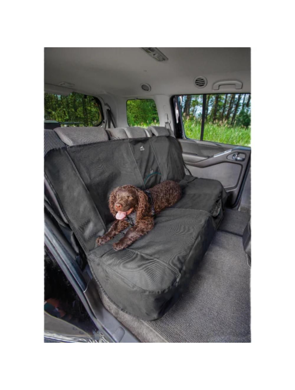 Bagsædeovertræk, Sort