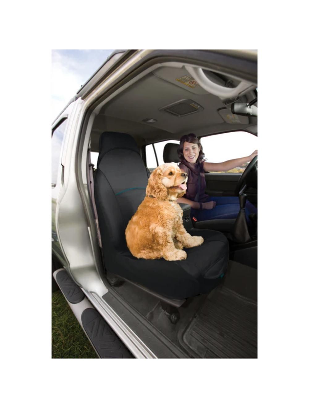 Forsædeovertræk, Sort