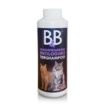 B&B Økologisk Tørshampoo til kat med viol, produktbillede