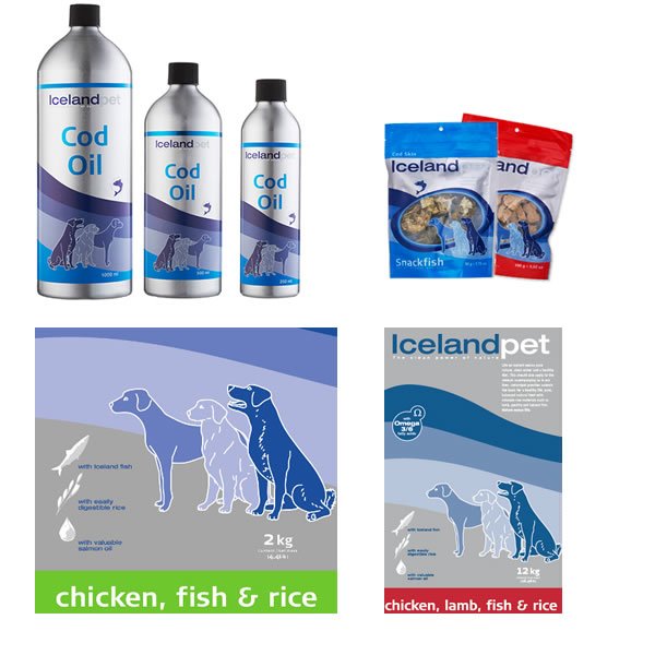 Iceland Pure Kvalitets hundefoder med højt indhold af fiskeolie